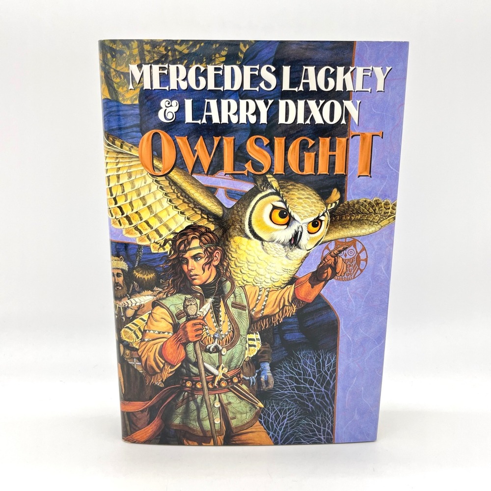 Owlsight‎ by Mercedes Lackey & Larry Dixon 1998 Fantasy Hardcover Book